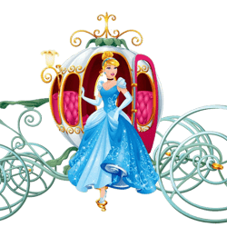 cinderella png transparent images, disney princess png - digital file-36