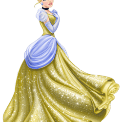cinderella png transparent images, disney princess png - digital file-38