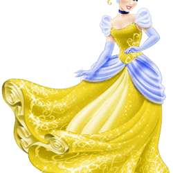 cinderella png transparent images, disney princess png - digital file-39