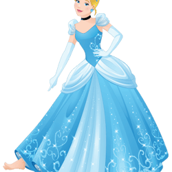 cinderella png transparent images, disney princess png - digital file-40