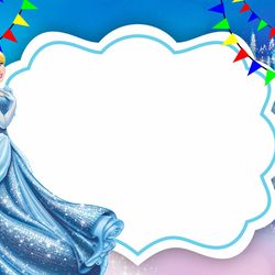 cinderella invitation templates png, cinderella png transparent images, disney princess png - digital file