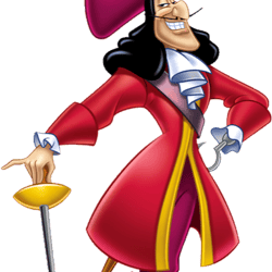 captain hook png transparent images, disney villains png, cartoon character png - digital file-8