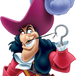 captain hook png transparent images, disney villains png, cartoon character png - digital file-9