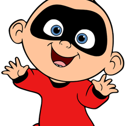 jack-jack parr png transparent images, the incredibles png, disney infinity png, superhero png clipart, digital file-20