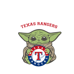 Texas Rangers Baby Yoda Svg, Sport Svg, Texas Rangers Logo Svg, Sport Gift Svg, Digital download