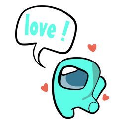 among us love svg, valentine's day svg, among us svg, blue among us svg, happy valentine svg, heart svg