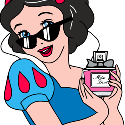 Snow White Miss Dior Perfume Svg | Dior Brand Logo Svg | Princess Luxury Brand Svg | Fashion Brand Logo Svg-1