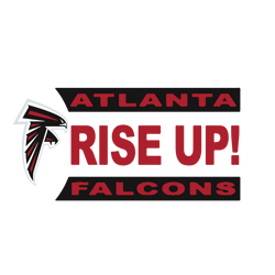 Atlanta Rise Up Falcons Svg, Atlanta Falcons logo Svg, NFL Svg, Sport Svg, Football Svg, Digital download