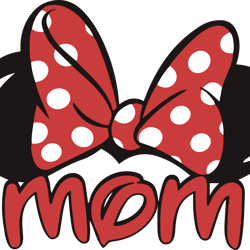 mom minnie mouse bow svg, mother's day svg, mom svg, mom shirt svg, mom life svg, digital download