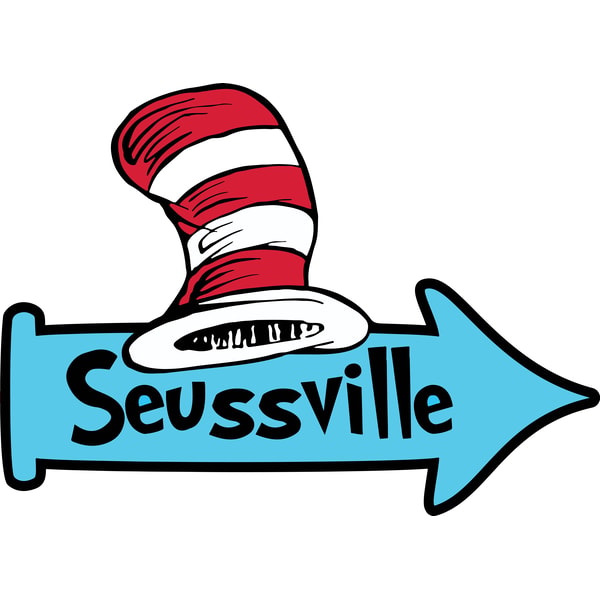 Seussville Svg, Dr. Seuss Svg, Dr. Seuss Clipart, Dr. Seuss Inspire