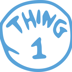thing 1 svg, dr. seuss svg, dr. seuss clipart, dr. seuss teacher svg, dr. seuss day svg, digital download-3