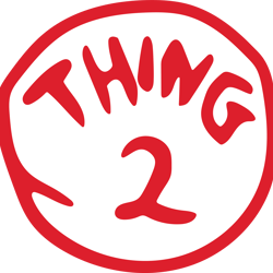 thing 2 svg, dr. seuss svg, dr. seuss clipart, dr. seuss teacher svg, dr. seuss day svg, digital download-3