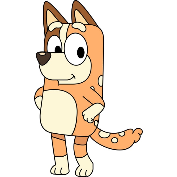 Chilli Svg, Bluey Heeler Svg, Bluey Dog Svg, Cartoon Dog Svg - Inspire ...