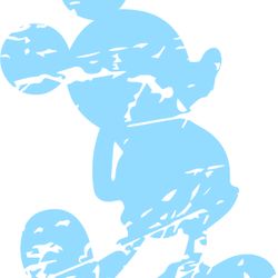 mickey mouse silhouette svg, disneyland svg, instant download for cricut and silhouette, digital cut file (11)