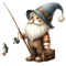 Father's Day Gnomes Clipart 4.png