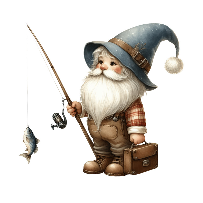 Father's Day Gnomes Clipart 4.png