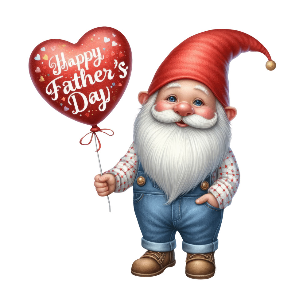 Father's Day Gnomes Clipart 10.png