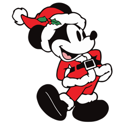 Mickey mouse christmas Svg, Disney Christmas Svg, Mickey mouse santa Svg, Disney Mickey Svg, Digital download (4)
