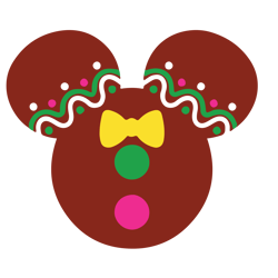 minnie mouse head christmas svg, disney christmas svg, minnie mouse png, clipart, digital download (1)