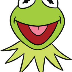 kermit head svg, sesame street svg, cartoon svg, children tv series svg, cut files for cricut, digital download