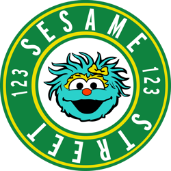 rosita sesame street logo svg, sesame street svg, cartoon svg, children tv series svg, cut files for cricut