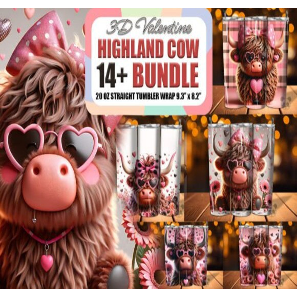Valentine-Highland-Cow-3D-Tumbler-Bundle-Graphics-87310380-1-1-580x387.jpg
