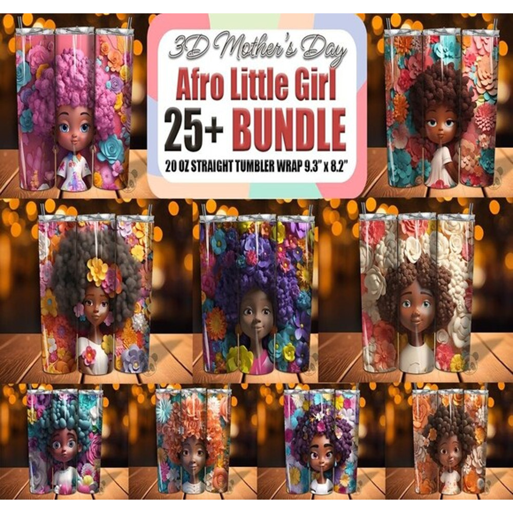 Afro-Little-Girl-3D-Tumbler-Wrap-Bundle-Bundles-93360794-1.jpg