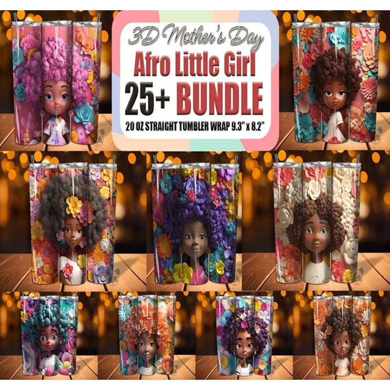 Afro-Little-Girl-3D-Tumbler-Wrap-Bundle-Bundles-93360794-1.jpg