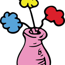 dr. seuss flowers svg, dr. seuss clipart, dr. seuss teacher svg, dr. seuss day svg, digital download