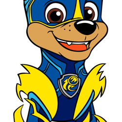 chase mighty pups svg, paw patrol svg, paw patrol clipart, cartoon dog svg, dog patrol svg, digital download (2)