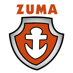 paw patrol zuma shield svg, paw patrol svg, paw patrol clipart, cartoon paw svg, dog patrol svg, digital download