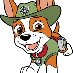 paw patrol tracker svg, paw patrol svg, paw patrol clipart, cartoon paw svg, dog patrol svg, digital download (1)