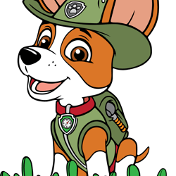 paw patrol tracker svg, paw patrol svg, paw patrol clipart, cartoon paw svg, dog patrol svg, digital download (2)