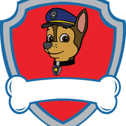 chase shield svg, paw patrol svg, paw patrol clipart, cartoon paw svg, dog patrol svg, digital download (1)