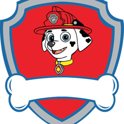 marshall shield svg, paw patrol svg, paw patrol clipart, cartoon paw svg, dog patrol svg, digital download (1)
