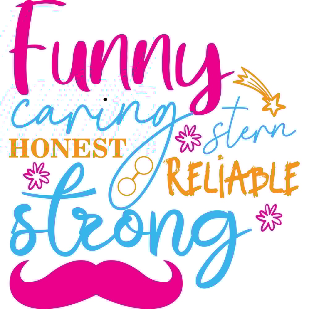 funny caring stern honest reliable strong.png