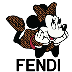 minnie mouse fendi svg, disney minnie svg, fashion brand svg, fendi logo svg, fashion minnie svg, digital download (1)