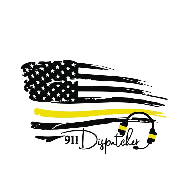 911 Dispatcher svg, dispatcher svg, dispatch svg, distressed - Inspire ...