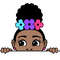 AFRO PUFF ROSES GIRL - PEEKABOO.jpg