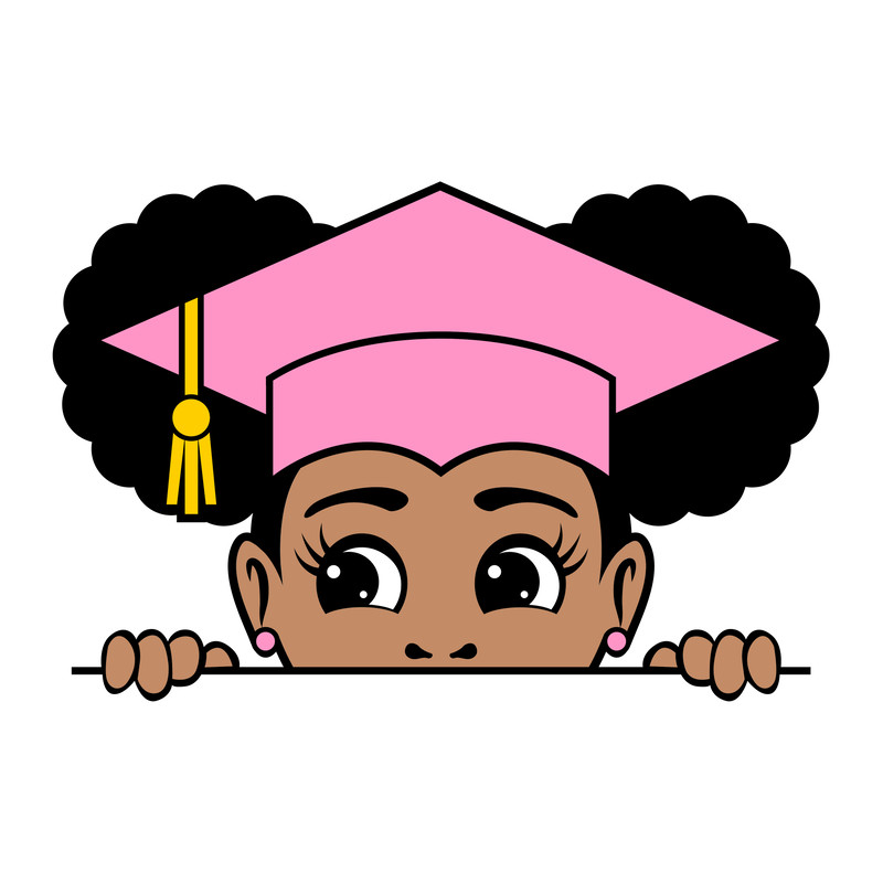 PEEKABOO AFRO PUFFS GRAD GIRL.jpg