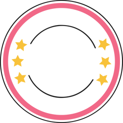 circle with 3 stars svg, frames winnie the pooh svg, winnie the pooh svg, pooh cartoon svg, digital download