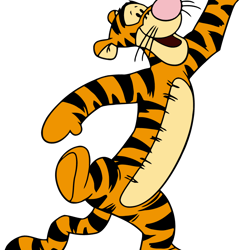 tigger svg, winnie the pooh svg, winnie the pooh png, pooh svg, winnie the pooh clipart, cartoon svg, cut file-1