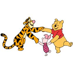 winnie tigger piglet svg, winnie the pooh svg, winnie the pooh png, pooh svg, winnie the pooh clipart, cartoon svg