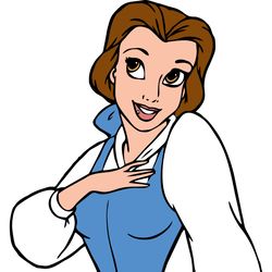 belle svg, beauty and the beast svg, beauty and the beast png, beauty and the beast clipart, disney svg, cut file-7