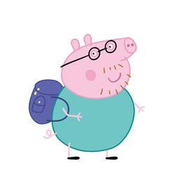 peppa pig svg, peppa pig family svg, peppa pig family clipart, pig svg, peppa svg, instant download-101