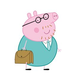 peppa pig svg, peppa pig family svg, peppa pig family clipart, pig svg, peppa svg, instant download-105