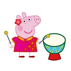 peppa pig svg, peppa pig family svg, peppa pig family clipart, pig svg, peppa svg, instant download-372