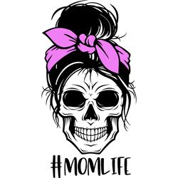 messy bun svg, messy bun with glasses svg, momlife svg, mom skull svg, classy afro woman svg, digital download-15