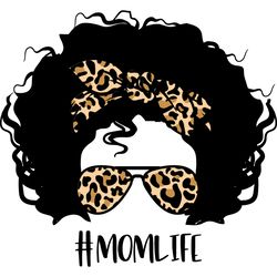 messy bun svg, messy bun with glasses svg, momlife svg, mom skull svg, classy afro woman svg, digital download-19