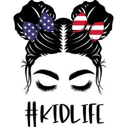 messy bun svg, messy bun with glasses svg, momlife svg, mom skull svg, classy afro woman svg, digital download-35